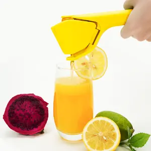 Lemon Squeezer, Effortless Manual Flat Lime Juicer Squeezer, Hand Citrus Press, Folds Design For Saving Space Storage, Easy to Make Juice From Lemon, Lime, Cirtus, Orange, Fruits