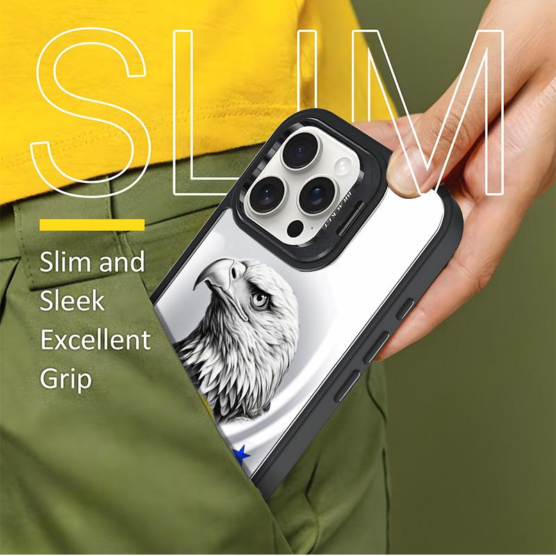Club América Case | Slim Shockproof Cover with Team Art For iphone 17/AIR 16 15 14 13 12 11 PRO PLUS MAX COOL Fashionable Tough Magnetic Durable Metal lens frame Film Bracket Stand Gift Full Protection Camera Holder Phone Cases Cover 11X-L0697