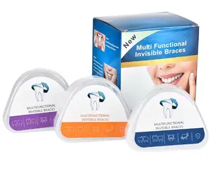 Orthodontic Braces Dental Braces Smile Teeth Alignment Trainer Instanted Silicone Teeth Retainer Mouth Guard Braces Tooth Tray
