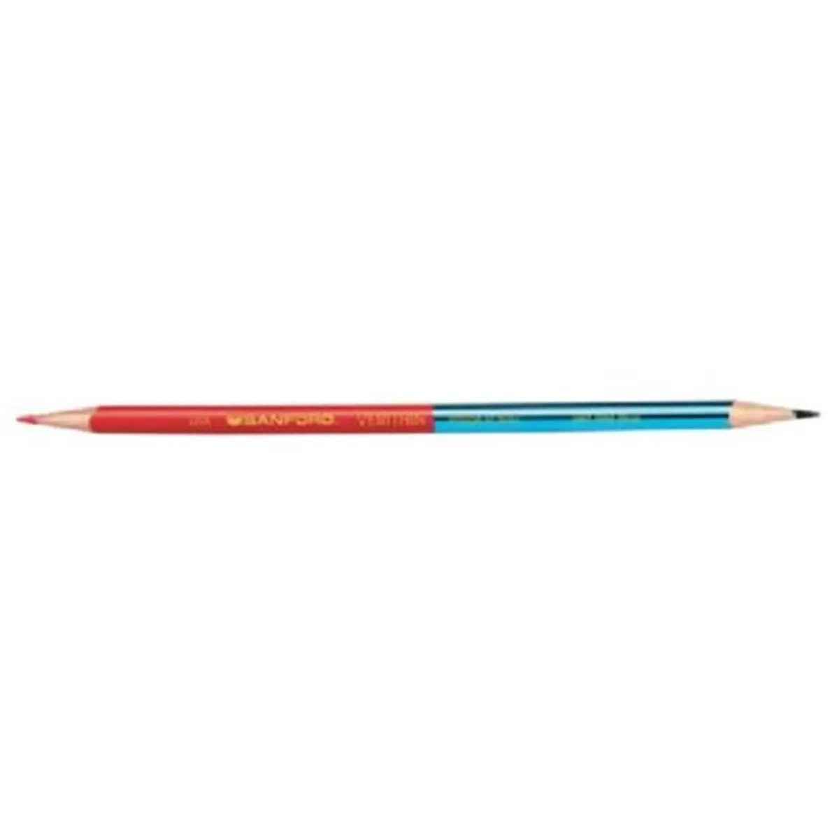 Prismacolor E748 Verithin Premier Colored Pencils - Red-Blue Premier Pencil for Accounting Ledger Checkmarks, 12/Box, Smudge-Proof, Brilliant Colors, Strong Leads, Sharpens to Needle Tip