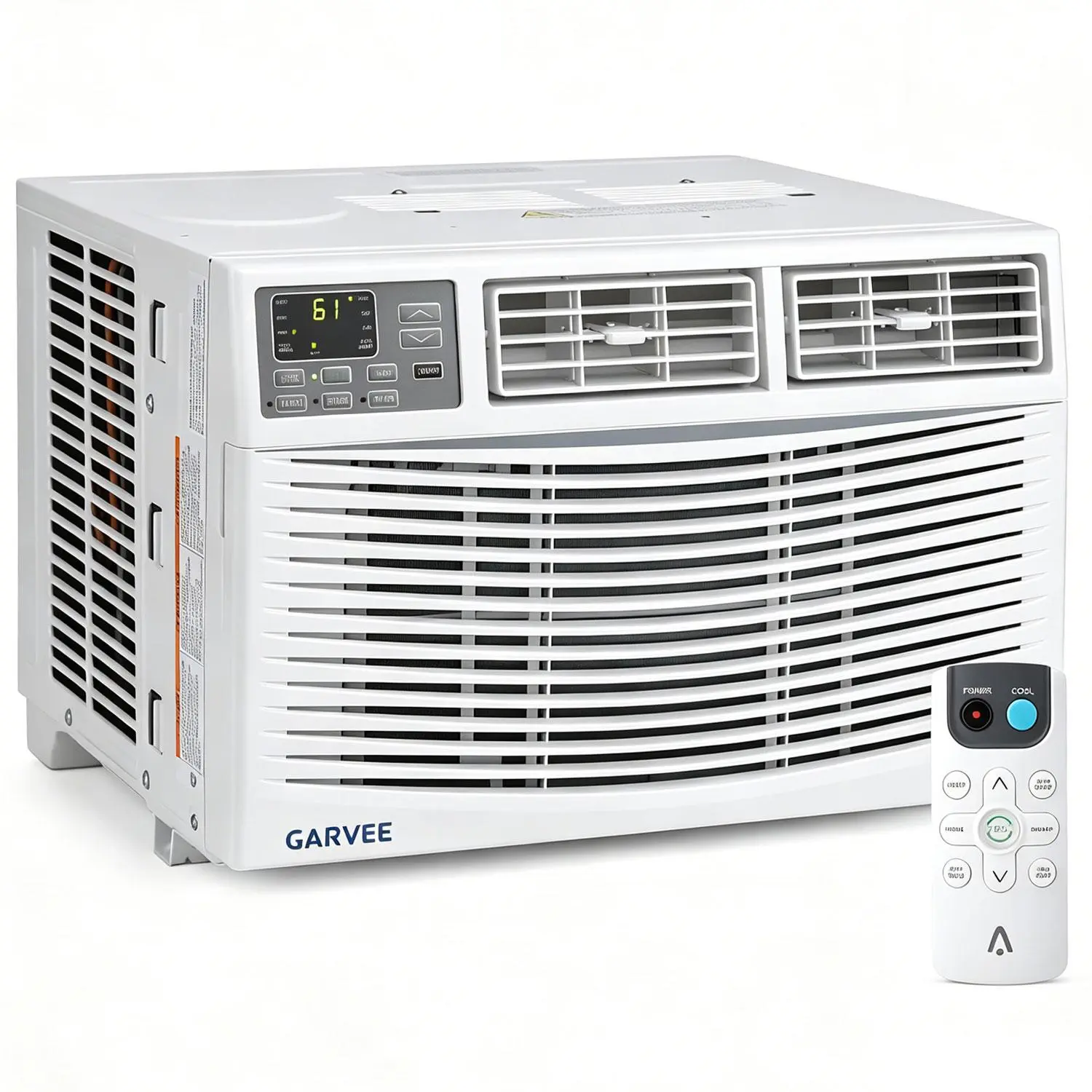 Garvee 5K/6K/8K/10K/12K BTU Window Air Conditioner with WiFi,Cool Rooms Up to 550 Sq.Ft.,Smart Window AC Unit with Smartphone App or Remote Control,3 Fan Mode,Sleep&ECO Mode,Washable Filter,for Bedroom Apartment Office