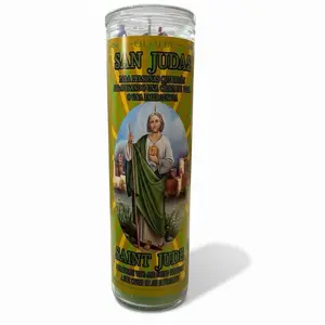 San Judas Tadeo Veladora preparada intencionada para elevar las oraciones San Judas Tadeo Veladora preparada intencionada para elevar las oraciones