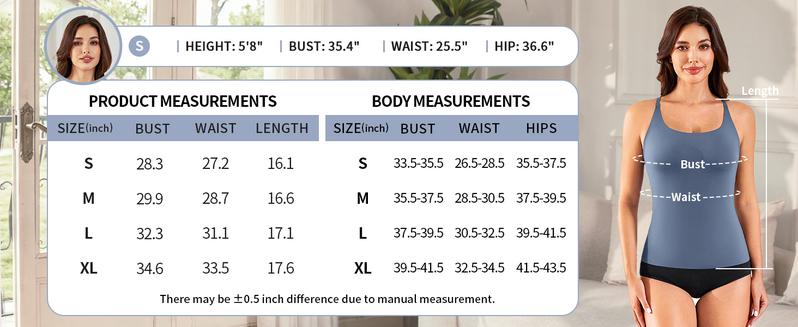 V FOR CITY Women's Basic Scoop Neck Home Tank Tops Adjustable Spaghetti Straps Sleeveless Basic Tops