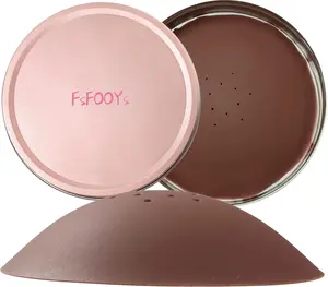 Nipple Covers for Women - Reusable Invisible Waterproof Sticky Pasties - Cakes Nipple Cover No Show with Travel Box FSFOOYS