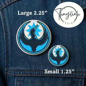 Minnesota Rebel Loon Pin, Abolish ICE Pin Button, Immigrant Rights, Minnesota Resistance Pin, Ice Protests, Get out of Minneapolis HFN