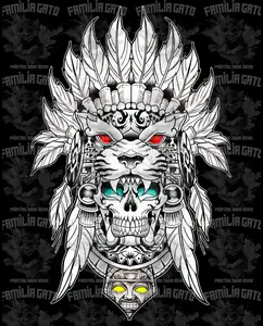 Mayan Design #11 DTF Transfer