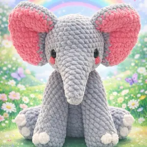 Elephant plushy- made to order