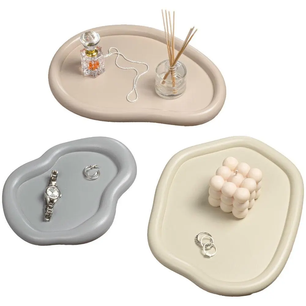 Grace Contemporary Concrete Decorative Cloud Jewelry Trays