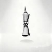 Painted Scroll Pendant