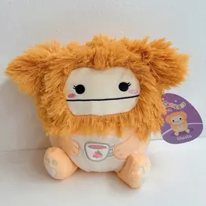 Squishmallows 2026 Easter Squad 8" Shasta the Bigfoot with Cup of Tea Stuffed