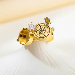 Couple Rotating Magnetic BFF Rings