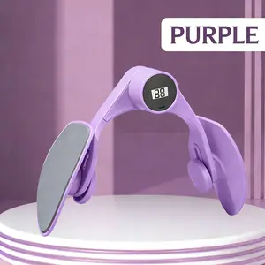 Adjustable Height Yoga Pelvic Floor Muscle Trainer - Multi-Functional Leg Trainer for Toning, Postpartum Recovery, Butt Lifting & Tummy Control - Non-Slip TPE Surface, Comfortable Unisex Design - Ideal Gift for Mother'S Day, Christmas