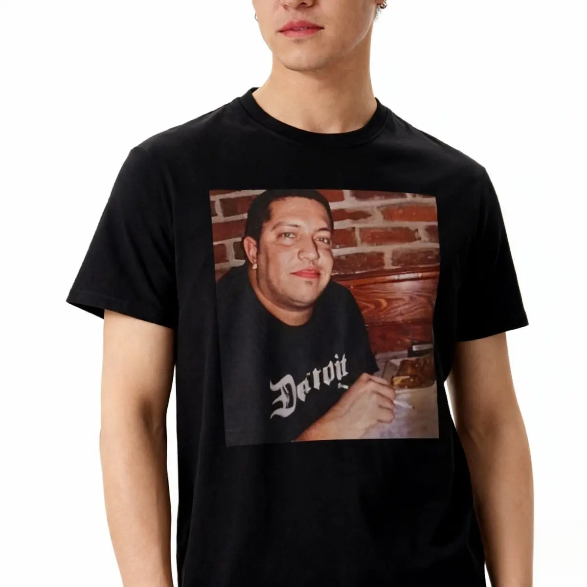 Men's Impractical Jokers Graphic T-Shirt, Funny Sal's Big Loser Short Sleeve Crew Neck Top, Lightweight Relaxed Fit Vintage Digital High Def Print, Breathable Casual Menswear for Fellow Fans' Watch Party, Digital Print, Funny Print
