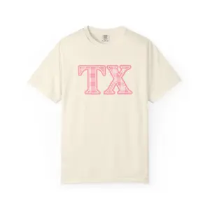 Texas Letter / Comfort Colors Tee