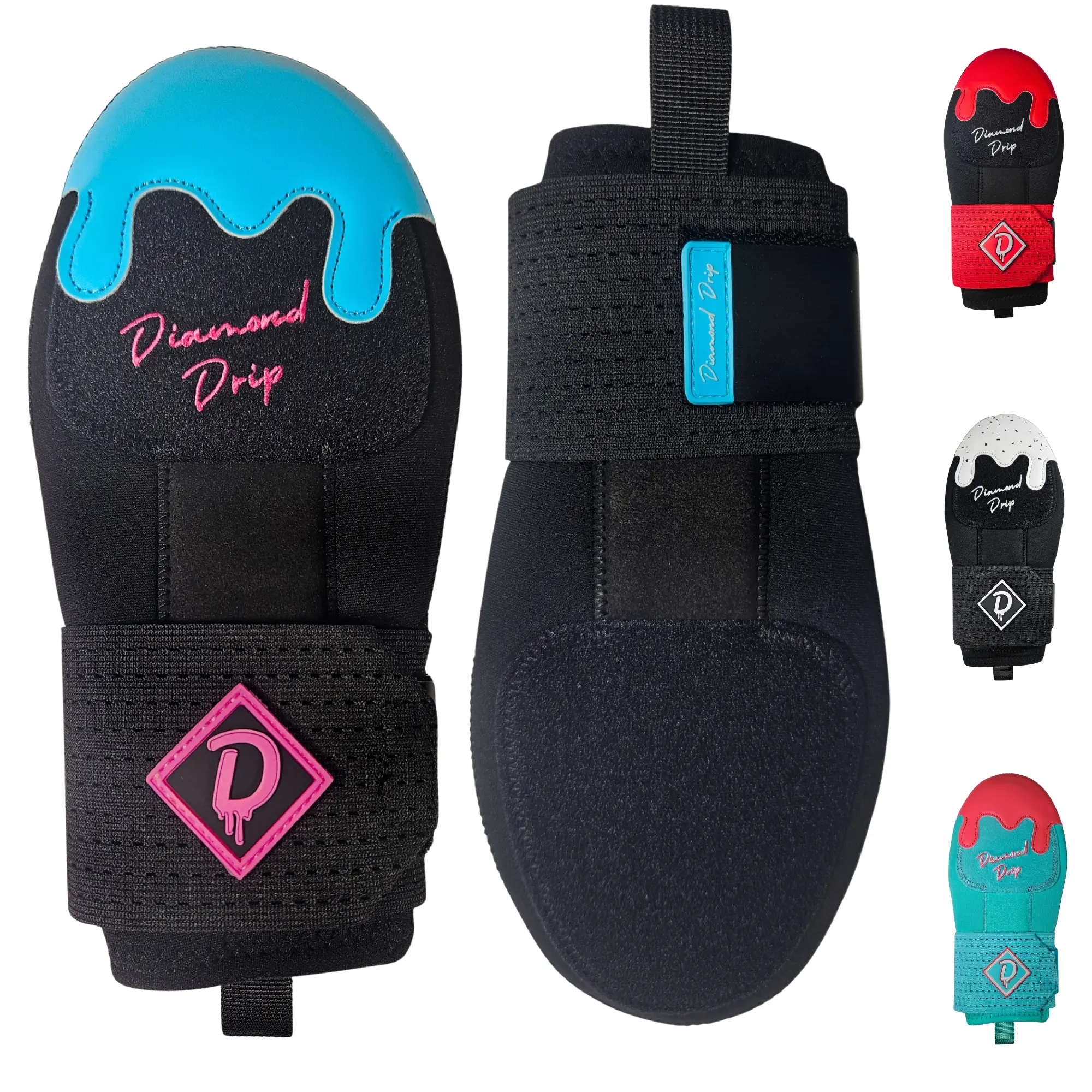 Baseball Sliding Mitt Youth Size - Ice Cream Sliding Mitt for Baseball & Softball, Kids Size, Ambidextrous, Hard Pad for Hand Protection, Made from Neoprene Fabric & Premium Leather
