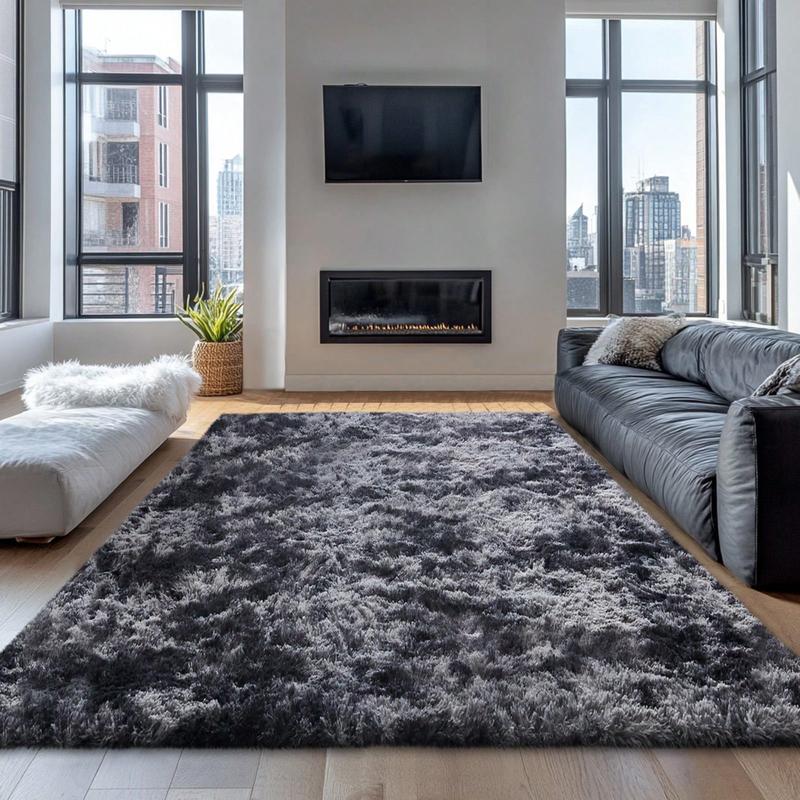 Soft Fluffy Luxury Shag Area Rug, Fluffy Long Shag Carpet For Living Room, Luxury Modern Plush Carpet, Dormitory Interior Home Decoration, Upgraded Non-Slip, Can Be Cleaned With A Brush, Machine Washable,Shaggy Floor Carpet For Living RoomBedroom