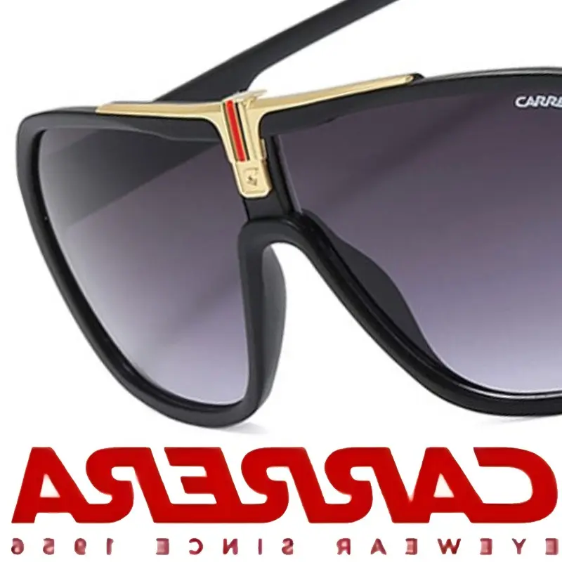 Oversized Sunglasses for Men & Women, Outdoor Sunglasses, Trendy Full Lens Design, UV Protection Eye Wear, Sun Protective Eyewear, Ideal for Stylish Daily Use, Trendy Casual Sunglasses, UV Blocking Sunglasses, Fashionable Sunglasses