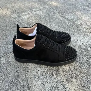 Men's studded toe, casual and fashionable sports shoes, closed training shoes