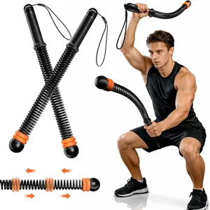 2PCS New Upgrade Quiet Weighted Cordless Battle Ropes | Ropeless Training Rope for Home Gym, HIIT Workouts & Full-Body Exercise. Perfect Noise-Free Indoor Fitness Equipment & Gift for Enthusiasts.