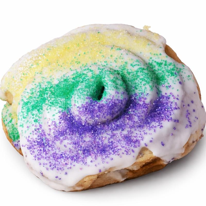 King Cake Cinna Roll Dessert