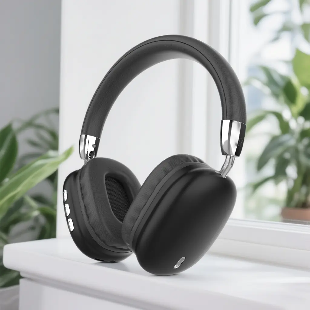 [ZionTech] Durable On-Ear Cordless Bluetooth Headphones - HiFi Stereo, Deep Bass, 250g Foldable Design, Long-Lasting Batteries, USB-C Charging, Detachable Cable, Stable Connection, Noise Cancellation for Work, Gaming