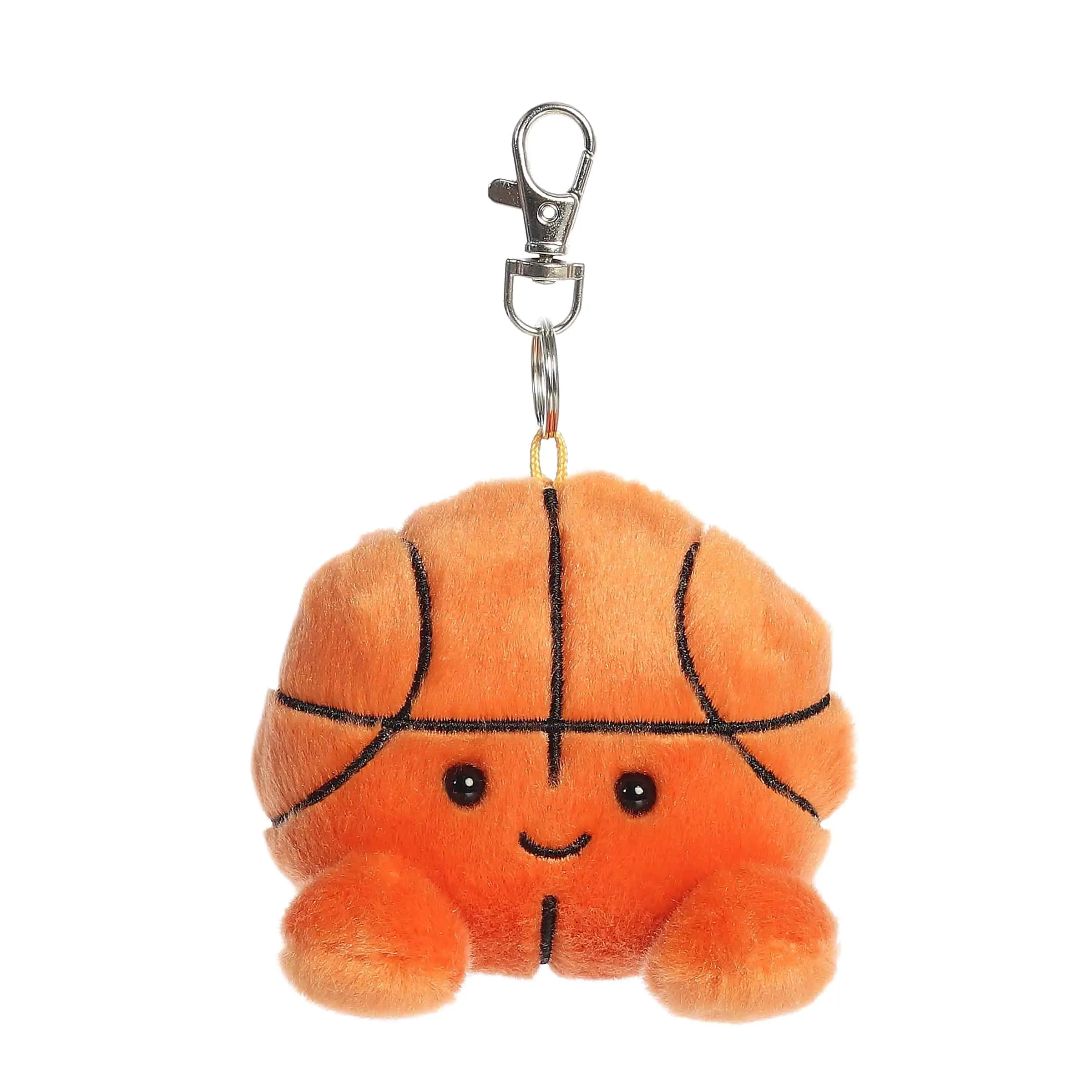 Palm Pals Adorable Hoops Basketball Orange Soft Plush Collectable Stuffed Animal