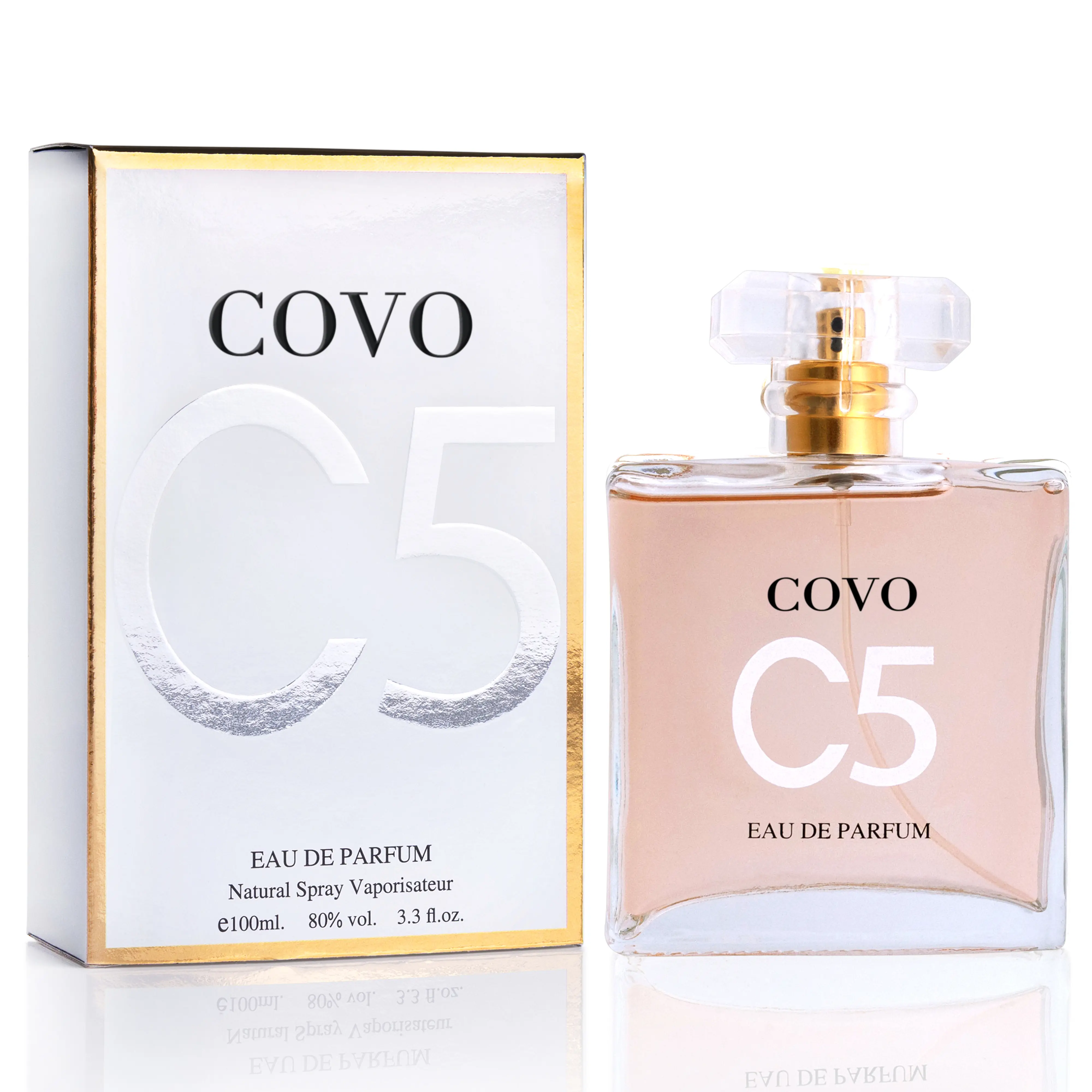 Urban Collection Women's Covo C5 Eau De Parfum 100ml Spray - Timeless Floral Citrus Scent with Orange, Rose & Vanilla, Elegant Boxed Modern Fragrance (Perfumes for Women, Citrus-Infused, Jasmine-Themed), Jasmine-Themed Women's Fragrance