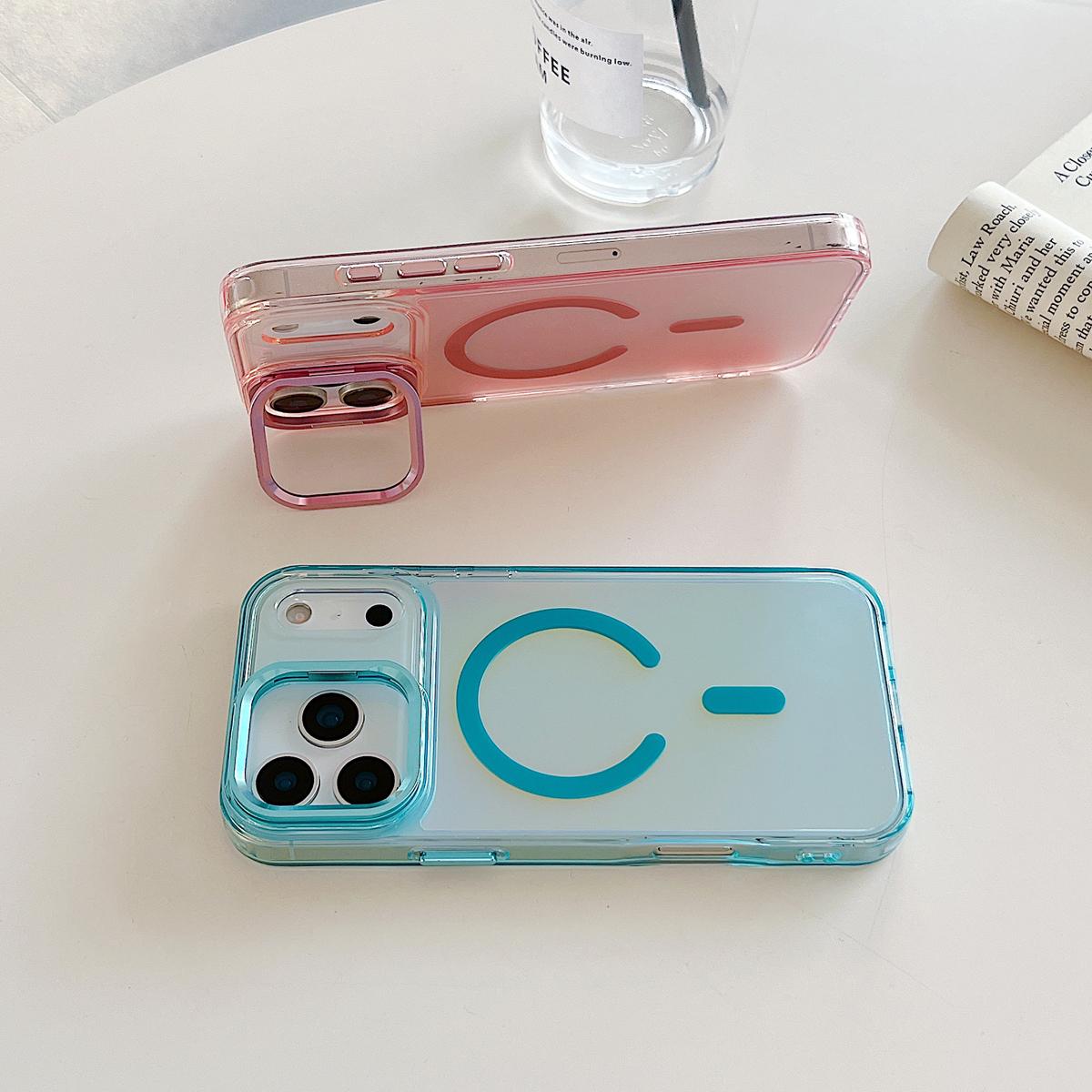 For iPhone 17 Pro Max/17 Air 16 15 Pro Max 14 13Pro/Plus Case Luxury Soft TPU Slim Translucent Matte Magnetic Wireless Charging Shockproof Cover