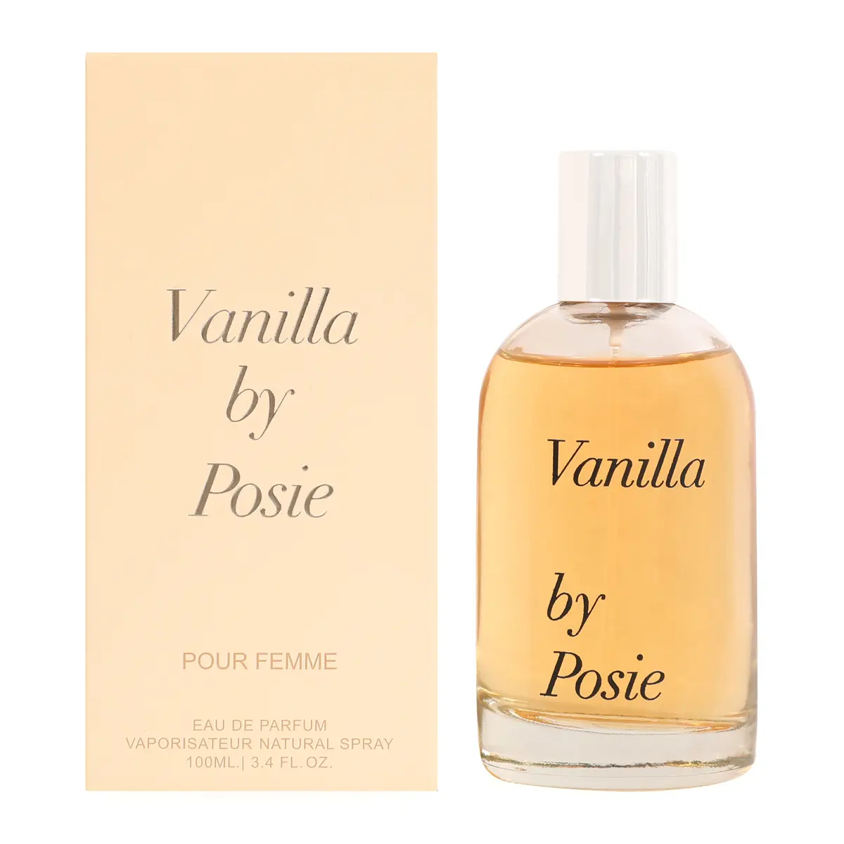 Vanilla by Posie Pour Femme Eau De Parfum Vaporisateur Natural Spray for Women 100Ml 3.4fl.oz.