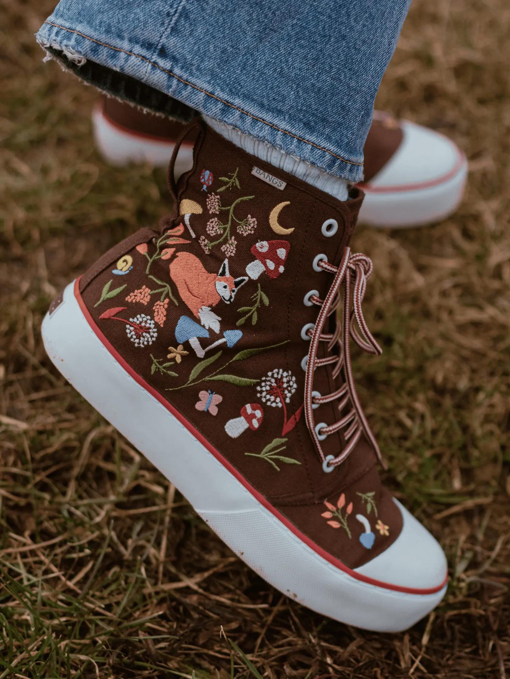 Maple Meadow Platform High Top