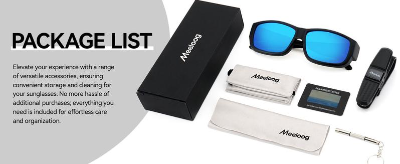 Polarized Fit Over Sunglasses for Men, Fashion Accessories for Outdoor Activities, Stylish Glasses, Polarized 100% UV400 Protection, Classic Sports Style Lightweight Design ST0006