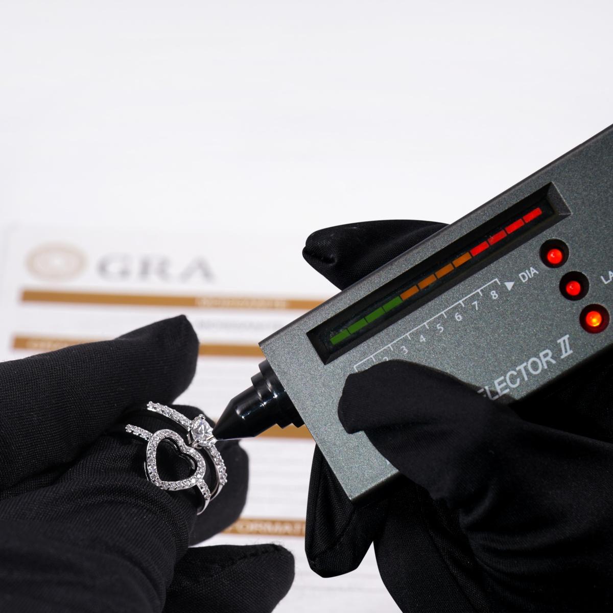 Delzzad Halo Heart Cut Ring Set Heart Pair Stacking Ring Band D Color VVS Synthetic Moissanite Ring Jewelry Copper Band Wedding Band Engagement Ring Set Promise Ring Women's Ring for Engagement, Wedding Anniversary & Valentine's Day Gifts