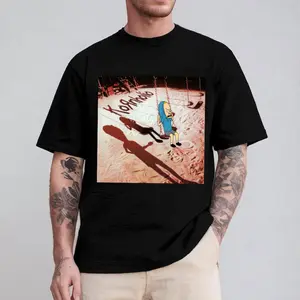 K0Rnh0Li0 R0Ck 2026 Nu-Metal T-Shirt Sweatshirt Hoodie Music 2026 Shirt Top Vintage Y2K Nu-Metal Tee Unisex T-shirts S-3XL Premium Fabric Crew Neck Short Sleeves