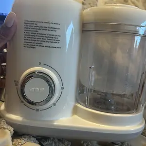 Baby Food Maker 4-in-1: Steamer Blender Warmer & Defroster | Baby Food Processor with Vegetable Chopper & Meat Grinder | BPA Free, Dishwasher Safe electric machine Gift BFM001