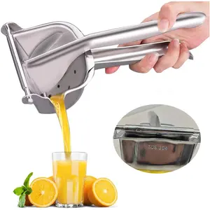 Manual Juicer, Fruit Juice Squeezer, Detachable Heavy Duty Citrus Squeezer Extractor Tool, Premium Quality 304 Stainless Steel Squeezer