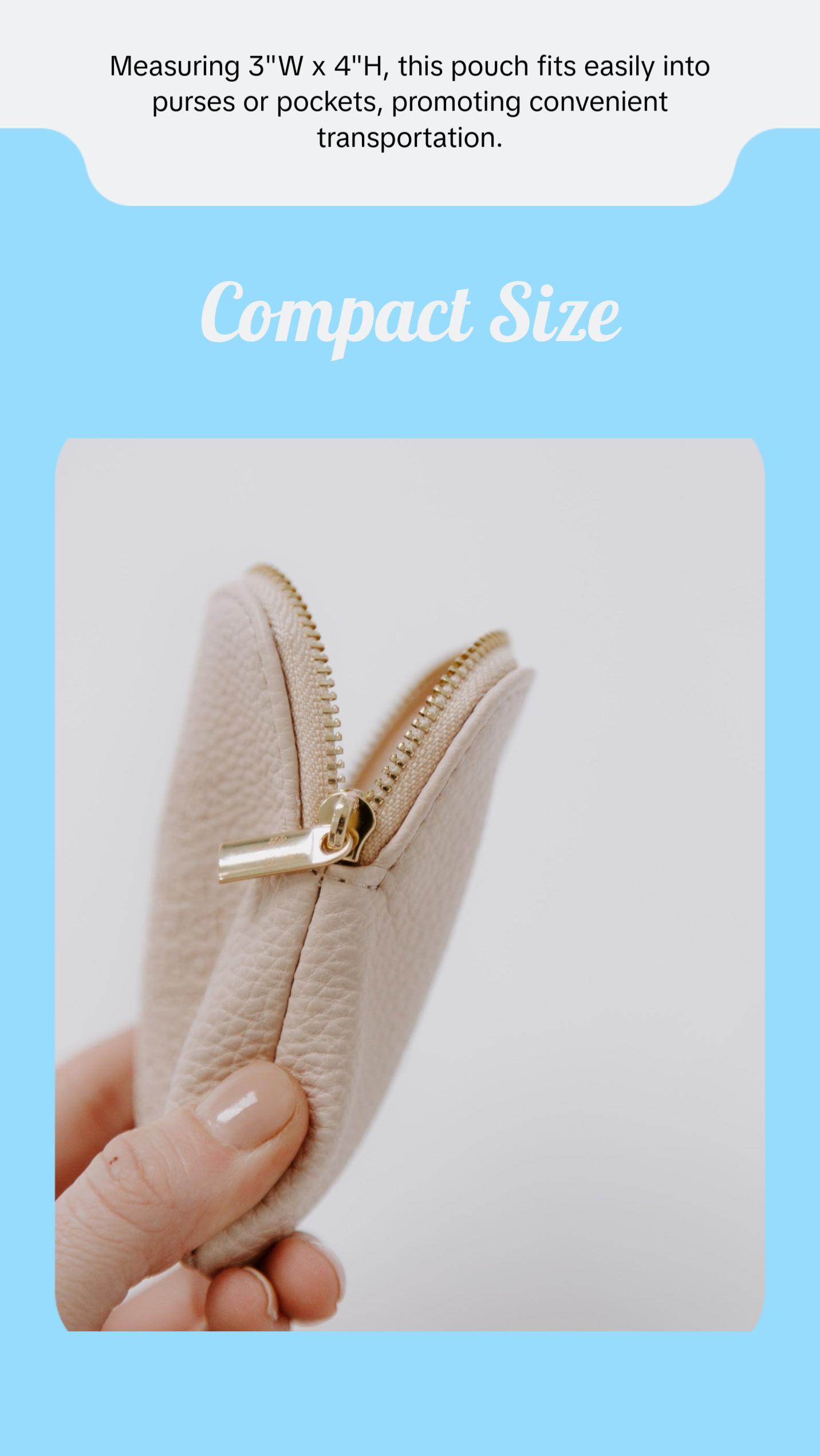 Leather Rosary Pouch