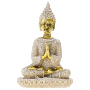 Buddhist Statue for Home Decor — Meditating Buddha Sculpture Figurine