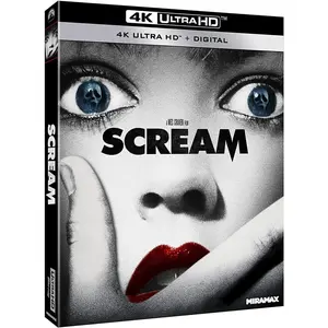 Scream  [4K ULTRA HD BLU-RAY MOVIE] 4K Mastering, Ac-3/Dolby Digital, , Dolby, Digital Theater System, Dubbed, Subtitled, Widescreen