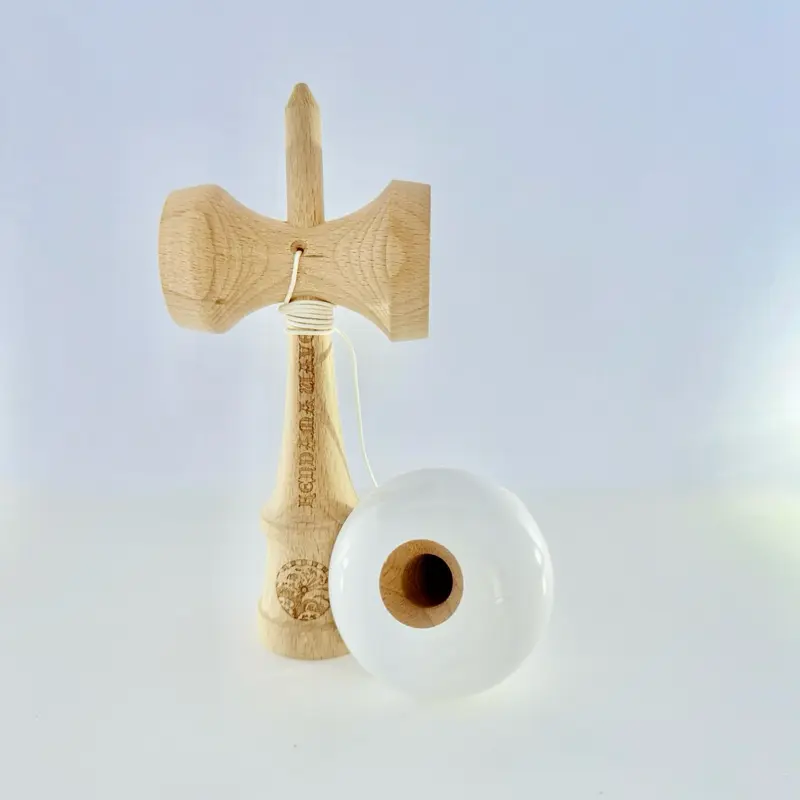 Classic White Kendama | Authentic Hawaiian Kendama