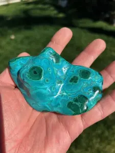 AAA Malachite and Chrysocolla free form specimen