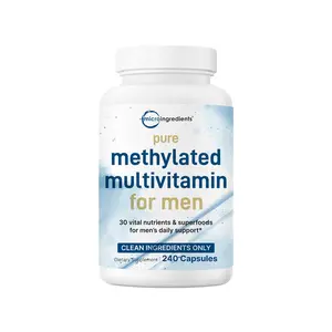 Micro Ingredient Pure Methylated Multivitamin for Men, 240 Capsules