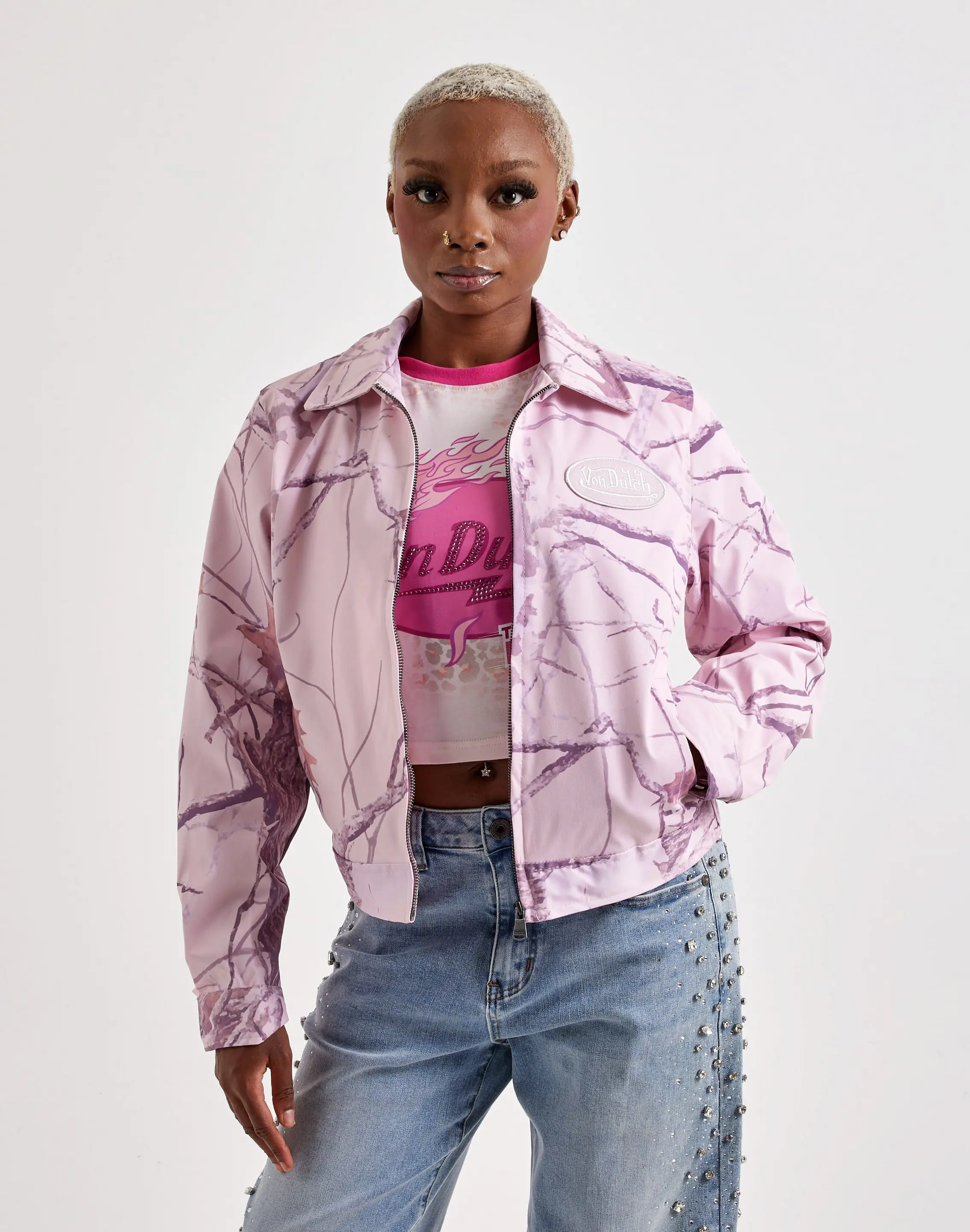 Womens Von Dutch Mechanics Jacket