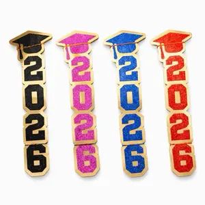 Glitter Number 2026 Graduation