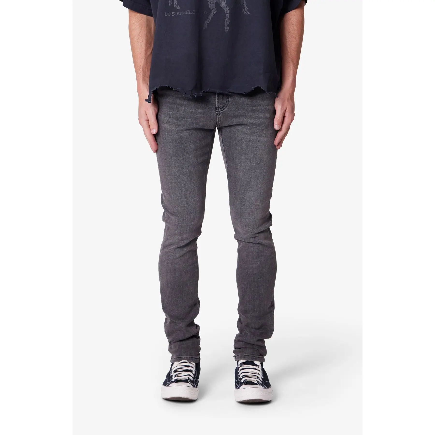 mnml Skinny Denim - Dark Sand Wash