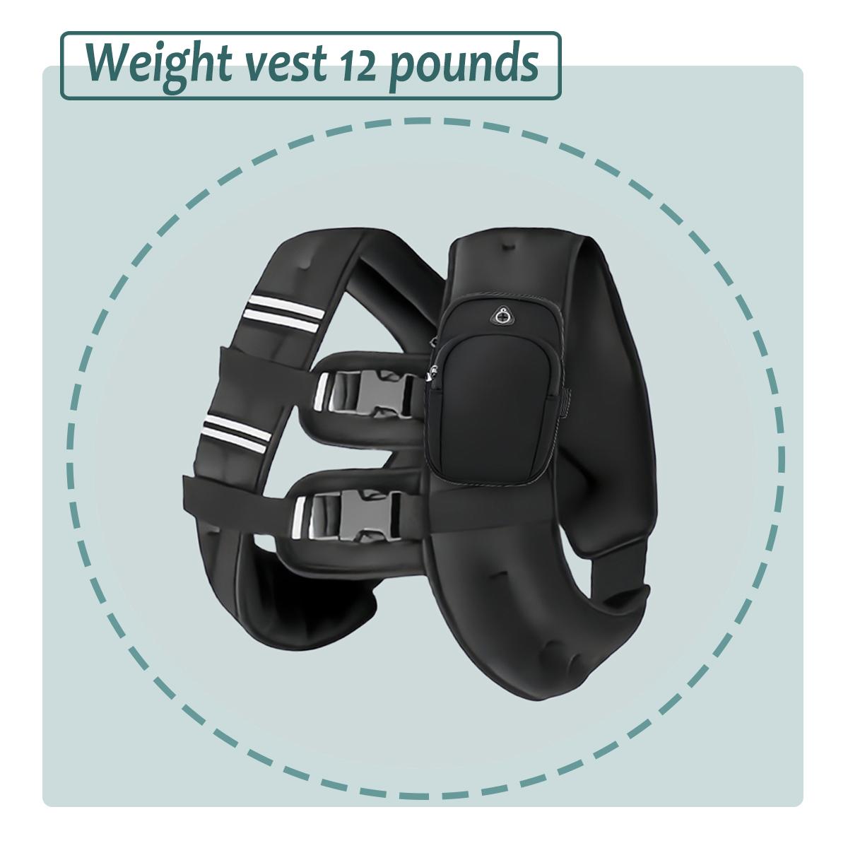 Lightweight Weighted Vest for Beginners & Advanced Training Unisex Fitness Auxiliary Equipment Strength Training Running Vest Ideal for All Levels