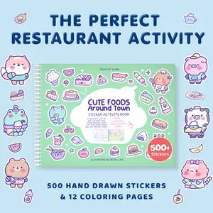 Cute Foods Vol 1 Sticker Book