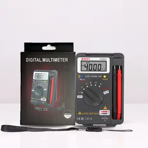 ZOYI VC921 Pocket Multimeter | Auto-Range, CAT II Safe, All-in-One Electrical Tester Portable Multimeter | Auto-Range, 4000 Counts, Pocket-Friendly Electrical Tester for Renters & Handymen