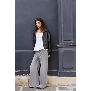 H&M Bandeau peplum top