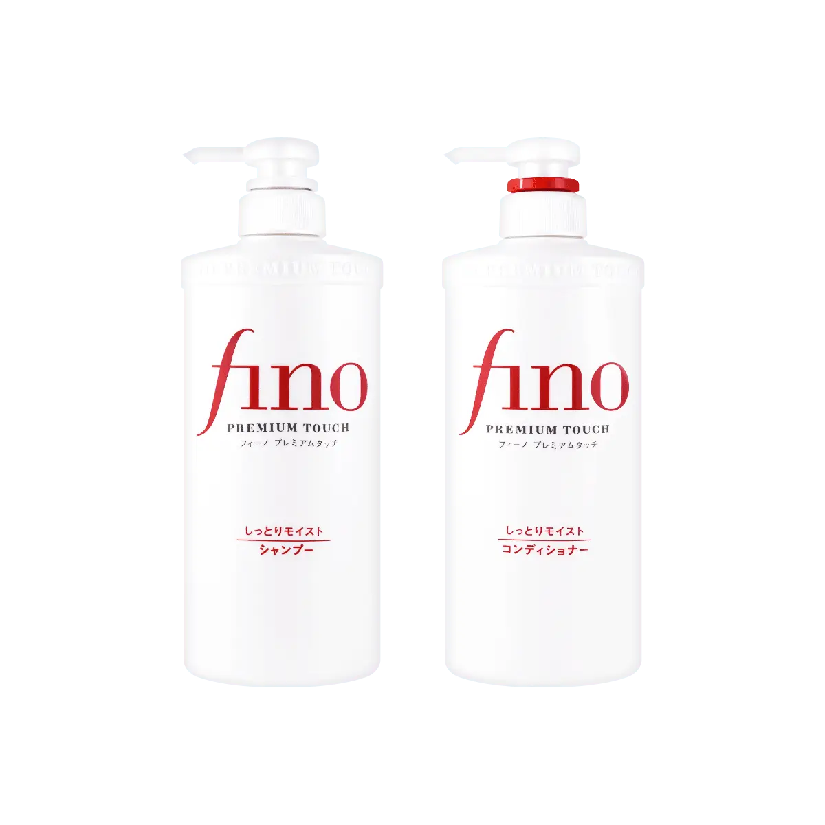 Fino Repair Shampoo & Conditioner 550ml+550ml  - Intensive Repair, Moisture & Strengthening - for All Hair Types Cleanser Cleansing Hydrate Flower