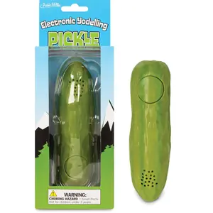 YODELLING PICKLE - Yodel-Ay Eee-Ooo Musical Sound Gag Gift Toy - Archie McPhee